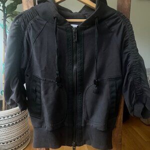 Stella McCartney × Adidas Black Sweatshirt Women’s Small † Designer Athleisure